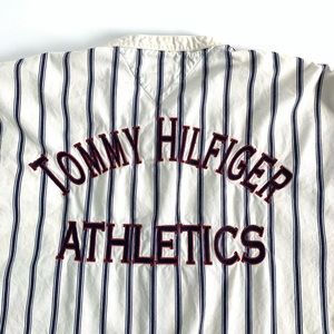 VTG Tommy Hilfiger Athletics Button Up Collarless